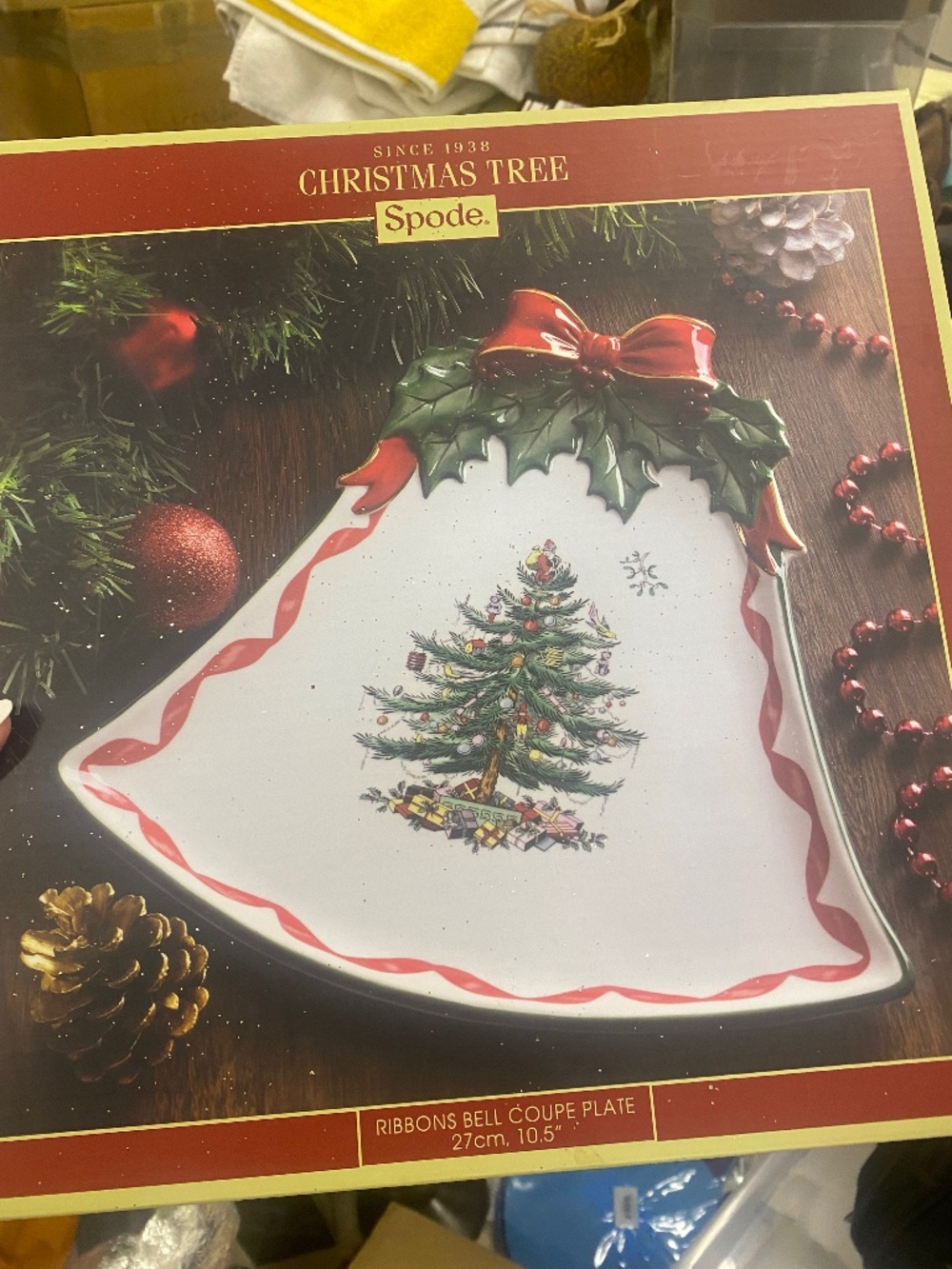 Spode Christmas plater